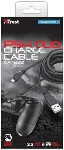 Trust GXT 222 Duo Charge & Play Kabel Dla PS4 Czarny 20165 - Akcesoria do Playstation - miniaturka - grafika 13