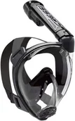 Sprzęt do nurkowania - Cressi Duke Dry Full Face Mask Black/Black S/M - miniaturka - grafika 1