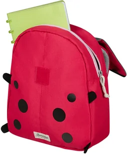 Samsonite Plecaczek dziecięcy Happy Sammies ECO S - ladybug Lally 142478-9676 - Plecaki - miniaturka - grafika 4