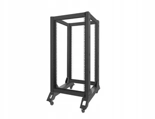 Lanberg Szafa open rack 19 22U 600x800mm czarna OR01-6822-B - Szafy rack - miniaturka - grafika 7