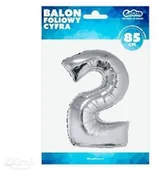 Balony i akcesoria - Godan Balon Fol 85cm 2 Sre Go Fg-c85s2 Pbh - miniaturka - grafika 1