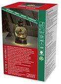 Inne - Konstsmide 3499-000 lampion LED wypełniony wodą z szopką bożonarodzeniową (dekoracja wewnętrzna), certyfikat VDE, zasilanie na baterie: 3 x AA/1,5 V (nie jest dołączone), światło białe ciepłe 3499-000 - miniaturka - grafika 1