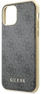 Guess 4G Charms Collection - Etui iPhone 11 szary - Etui i futerały do telefonów - miniaturka - grafika 2