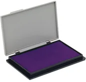 Artykuły biurowe - KW Trade Poduszka Do Pieczątek I Stempli Nasączona Tuszem Nr 3 57x90 Fioletowa - miniaturka - grafika 1