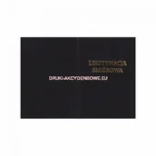 Druki akcydensowe - Firma Krajewski Legitymacja służbowa [Pu/Os-221k] Pu/Os-221k - miniaturka - grafika 1