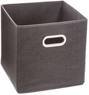 Pudła i pojemniki do przechowywania - 5five Simple Smart Pojemnik tekstylny do przechowywania pudełko na ubrania 31 x 31 cm kolor ciemnoszary B0798TKSGL - miniaturka - grafika 1