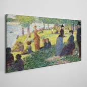 Obrazy i zdjęcia - PL Coloray Obraz Canvas La Grande Jatte Seurat 140x70cm - miniaturka - grafika 1