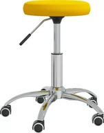 Fotele i krzesła biurowe - vidaXL Krzesło biurowe Żółty 333181 - miniaturka - grafika 1