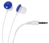 Słuchawki - Vivanco 34887 biało-niebieskie - miniaturka - grafika 1