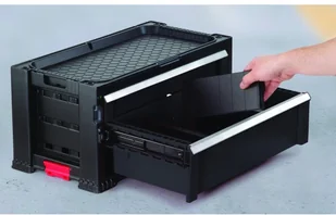 KETER Szafka narzędziowa 2 szuflady Tool Chest Set 220449 - Skrzynki i torby narzędziowe - miniaturka - grafika 5