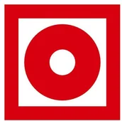 Akcesoria do bram - Znak informacyjny URUCHAMIANIE RĘCZNE - miniaturka - grafika 1