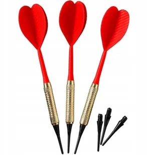 Rzutki Lotki Plastikowe do Darta Dart 3szt - Dart - miniaturka - grafika 6