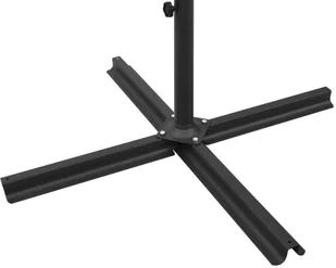 vidaXL Podwójny parasol na stalowym słupku, zielony, 600x300 cm vidaXL - Parasole ogrodowe - miniaturka - grafika 7