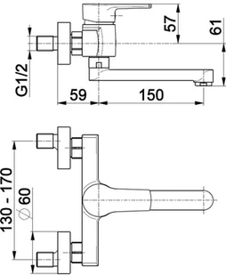 KFA Selen 4410-810-00 - Baterie umywalkowe - miniaturka - grafika 2
