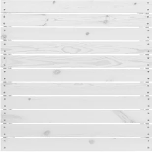 vidaXL Stołek ogrodowy biały lite drewno sosnowe 806578 - Stoły ogrodowe - miniaturka - grafika 5