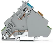 Kostki, złączki, wtyczki - WAGO Zacisk inicjatora WAGO 6 mm Sprężynowe Alokacja L szary 280-577 20 szt 280-577 - miniaturka - grafika 1