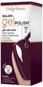 Odżywki do paznokci - Sally Hansen Salon Gel Polish Step 2 lakier do paznokci 260 Pat On The Black 7 ml - miniaturka - grafika 1