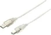 Equip Kabel USB męskie - męskie1 m przezroczysty 128653 - Kable USB - miniaturka - grafika 3