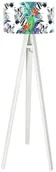 Lampy stojące - Macodesign Lampa podłogowa Zebra tropiku tripod-foto-414p-w, 60 W - miniaturka - grafika 1