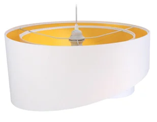 EULUNA Lampa wisząca Vivien, biała/pomarańczowa - Lampy sufitowe - miniaturka - grafika 2