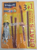 Przysmaki dla psów - VITAKRAFT VITAKRAFT BEEF STICK indyk 3szt + 1szt gratis przysmak d/psa 08858 - miniaturka - grafika 1
