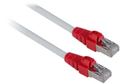 Kable miedziane - Lindy 47226 Kabel sieciowy skrętka) RJ45 Cat.6 S/FTP Biały 0,5m LY-47226 - miniaturka - grafika 1
