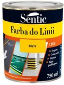 Farby do metalu - Sentic Farba do linii żółta 750 ml SFL750ZO - miniaturka - grafika 1