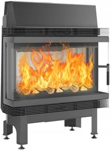 Kratki.pl Marek Bal Kominek powietrzny stalowy BLANKA lewy prawy BS 11 kW  180 BLANKA/670/570/LP/BS - Kominki wolnostojące - miniaturka - grafika 3