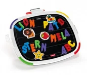 Tablice dla dzieci - Quercetti Tablica Magnetyczna Premium Litery Kształty 5351 - miniaturka - grafika 1