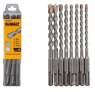 Dewalt DeWALT zestaw wierteł SDS-Plus 8-częściowy, dt60300-QZ DT60300-QZ - Wiertła - miniaturka - grafika 2