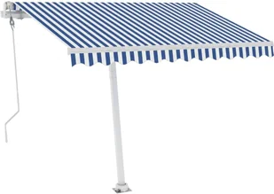 VidaXL Lumarko Automatycznie zwijana markiza, LED i czujnik wiatru, 350x250 cm 3068892 VidaXL - Markizy - miniaturka - grafika 31