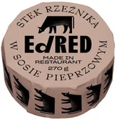 Racje żywnościowe - Ed red Żywność konserwowana Ed Red - stek rzeźnika w sosie pieprzowym 270 g - miniaturka - grafika 1
