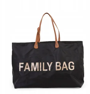 Childhome Torba Family Bag Czarna - Torby i organizery dla mam - miniaturka - grafika 2