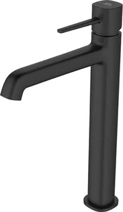 Laveo Laveo Bateria umywalkowa stojąca nablatowa z korkiem Polla BAP 72ND czarna - Baterie podtynkowe - miniaturka - grafika 3