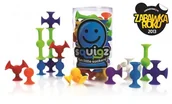 Klocki - Fat Brain Toys Co Przyssawki Squigz silikonowe klocki 24el - miniaturka - grafika 1
