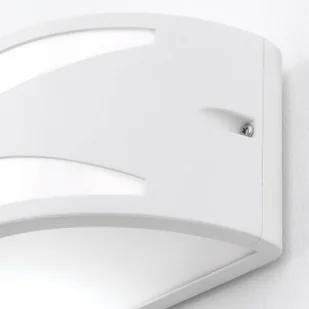 ORION Kinkiet zewnętrzny Shell, biały - Lampy ogrodowe - miniaturka - grafika 4