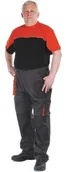 Odzież robocza - Emerton CER035K Spodnie 35% bawełna / 65% poliester, rozm. 54, antracytowo-pomarańczowe - miniaturka - grafika 1
