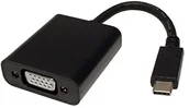 Adaptery i przejściówki - Value 12993200 Display Adapter, typ C na USB VGA Czarny 12993200 - miniaturka - grafika 1