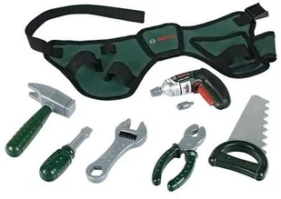 Klein Bosch Mini Werkzeuggürtel mit Ixolino Akkuschrauber - Mały majsterkowicz - miniaturka - grafika 2