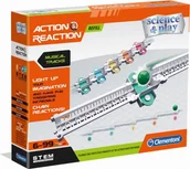 Zabawki konstrukcyjne - Clementoni Akcja Reakcja Muzyczne tory 19166 - miniaturka - grafika 1