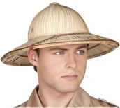 Dodatki do strojów karnawałowych - Boland Kapelusz "Podróżnik Safari" słomkowy BOLAND 95464 - miniaturka - grafika 1