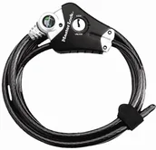 Zabezpieczenia do roweru - MASTER OCK zapięcie do kabli Python, czarna, fa003550428 LKM8828 - miniaturka - grafika 1