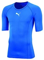 Gadżety dla kibiców - Puma męska ligi Base Layer Tee SS Shirt, niebieski, s 655918 02 - miniaturka - grafika 1