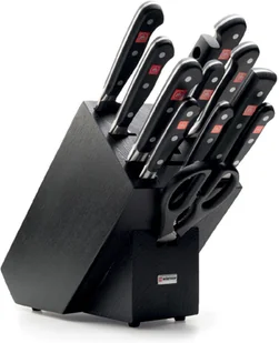 Wüsthof Zestaw noży z czarnym blokiem, z temperówką i nożyczki 13dílná Klasyczny - Noże kuchenne Wüsthof Zestaw noży z czarnym blokiem, z temperówką i nożyczki 13dílná Klasyczny - Noże kuchenne - miniaturka - grafika 1