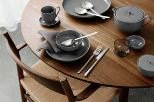 Blomus RO Talerz Obiadowy 27 cm Szary Sharkskin 64001 - Talerze - miniaturka - grafika 2