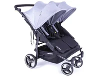 Wózki dziecięce - BABY MONSTERS Easy Twin 3.0S Szary - miniaturka - grafika 1