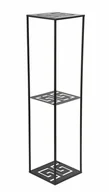 Kwietniki - Nowoczesny stojący kwietnik 100cm czarny 10-1524/100/ - miniaturka - grafika 1
