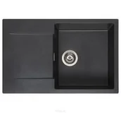 Zlewozmywaki - Reginox Zlewozmywak AMSTERDAM 78 Black Silvery R32756 - miniaturka - grafika 1