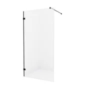 Kabiny prysznicowe - New Trendy Ścianka prysznicowa 120 cm EXK-1629 Avexa Black EXK-1629 - miniaturka - grafika 1