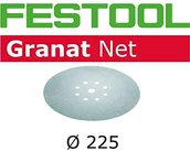 Materiały ścierne - Festool granat Net, wyroby ścierne STF d225 mm zasilania, P80  320 gr/25stk. 203312 - miniaturka - grafika 1